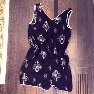 Midnight Starry Romper